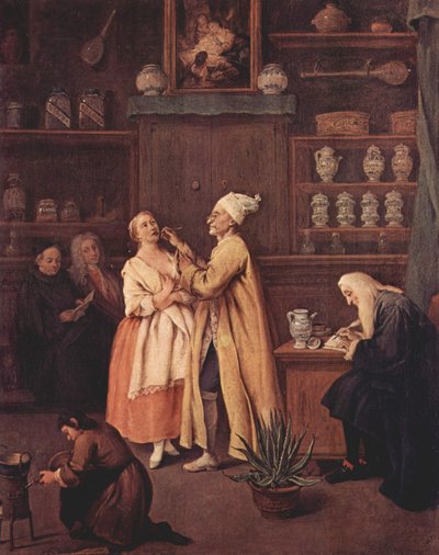 The Apothecary by Pietro Longhi